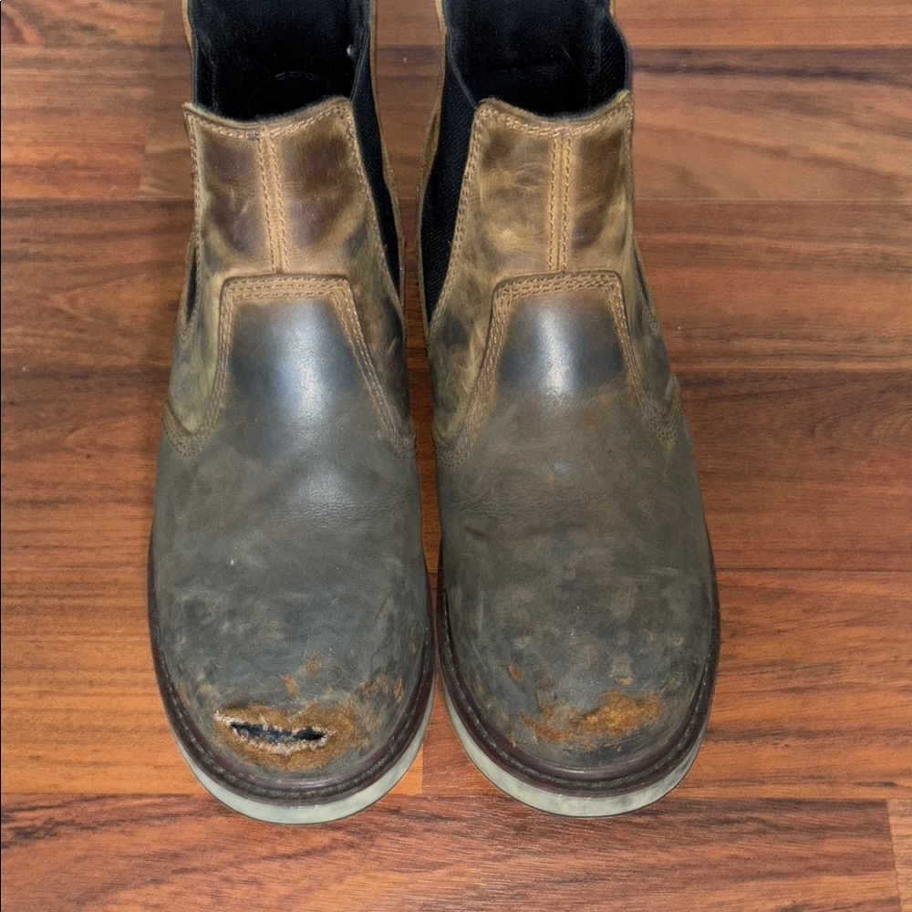 Men's Saftey toe brunt boots